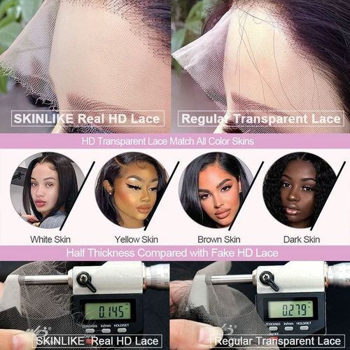 250% Body Wave 13x6 HD Full Frontal Wig Human Hair | 5x5/ 13x4