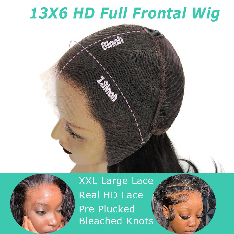 Highlight 1B/27 13x6 HD Lace Frontal Wig Body Wave