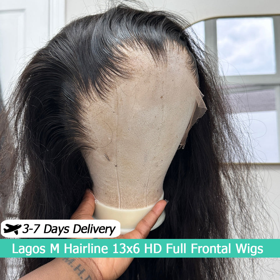Lagos M Hailine Straight  HD Lace Frontal Wig | 13x4 13x6