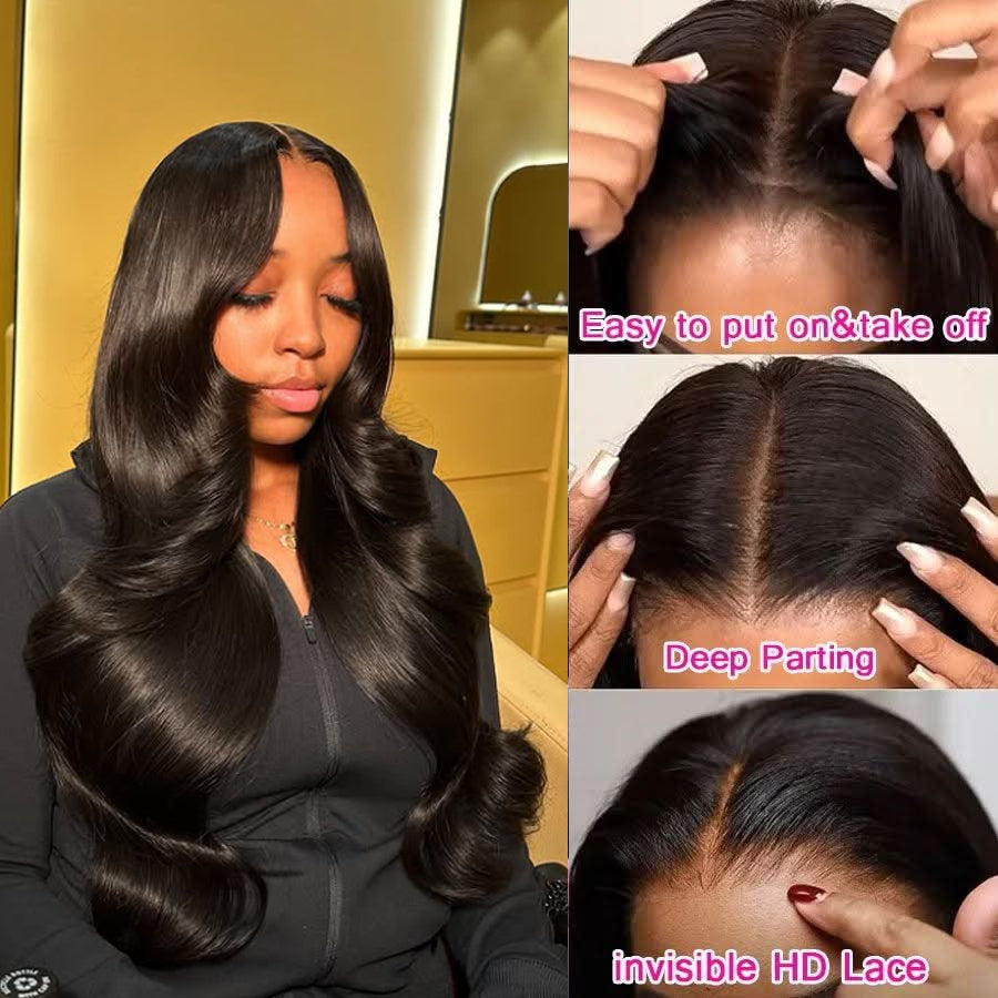 2x6 HD Lace Closure | Deep Parting Skinmelt Finish | Multiple Textures