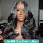 Body Wave 2x6 HD Lace Closure Wig | Glueless 100% Human Hair