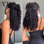 Burmese Curly HD Lace Frontal Wig | Natural Black | 13x4 & 13x6 |Skinmelt