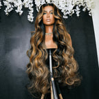Highlight Honey Blonde HD Lace Closure Wig | 5x5 & 6x6 Glueless Wear & Go
