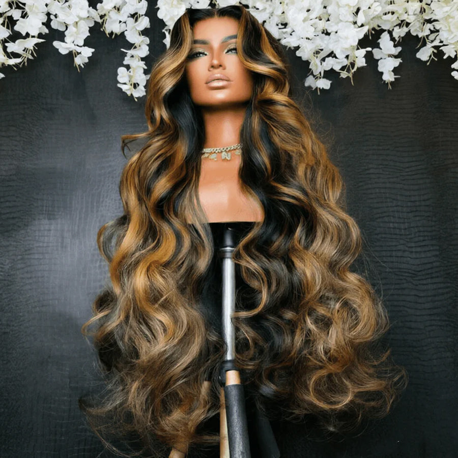 Highlight Honey Blonde HD Lace Closure Wig | 5x5 & 6x6 Glueless Wear & Go