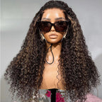 Highlight 1B/27 Water Wave HD Lace Frontal Wig | 13x4 & 13x6 Skinmelt