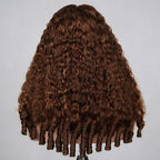 Chocolate Brown Burmese Curly Wig | HD Lace Frontal 13x4 & 13x6 | 100% Human Hair