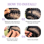 4/27 Honey Blonde Burmese Curly Crochet Human Hair | Knotless Miracle Knots | Reusable