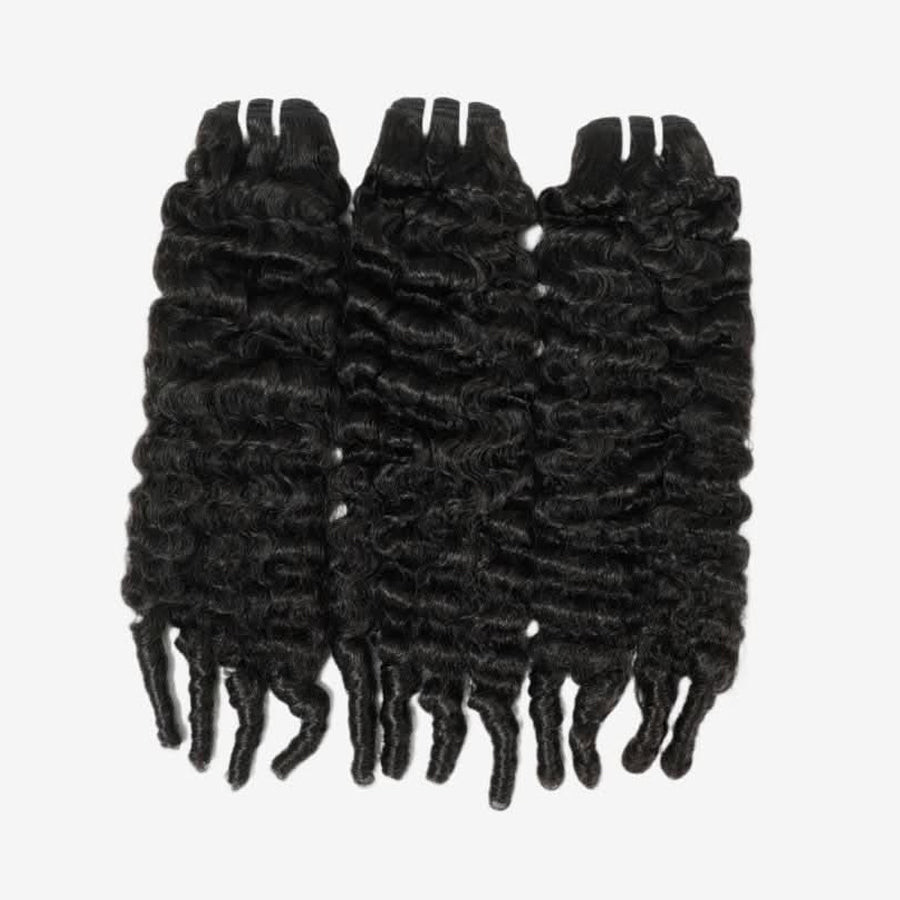 Burmese Curly Hair Bundles | 100% Human Hair Extensions