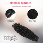 Burmese Curly Hair Bundles | 100% Human Hair Extensions