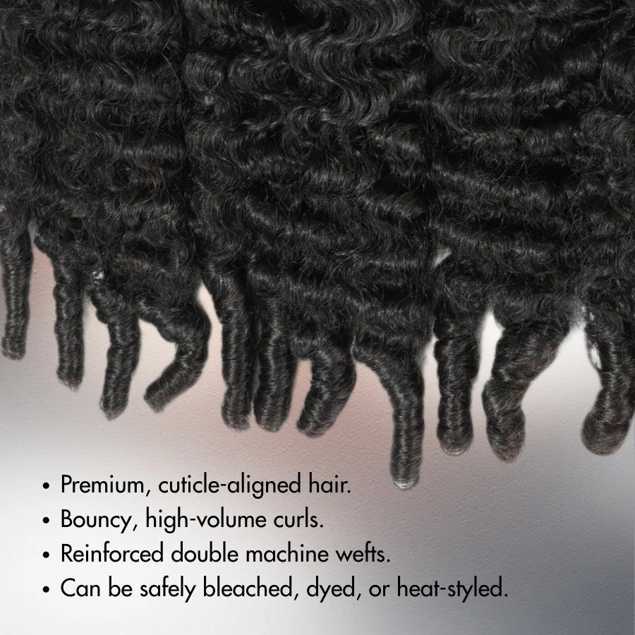 Burmese Curly Hair Bundles | 100% Human Hair Extensions