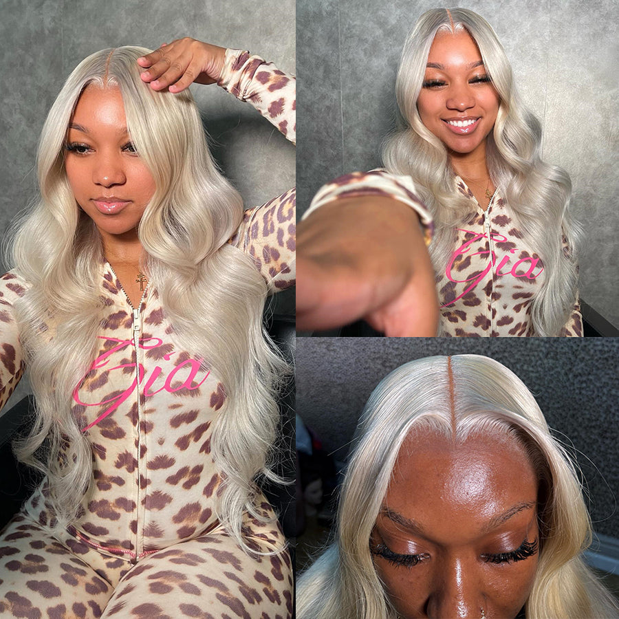 Blonde 613 Color 2x6 Skinlike Real HD Lace Closure Only