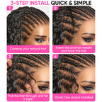 4/27 Highlight Body Wave Crochet Hair | Reusable Knotless Miracle Knots