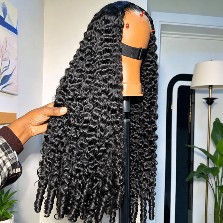 Burmese Curly HD Lace Closure Wig | Glueless Wear & Go | 5x5 & 6x6