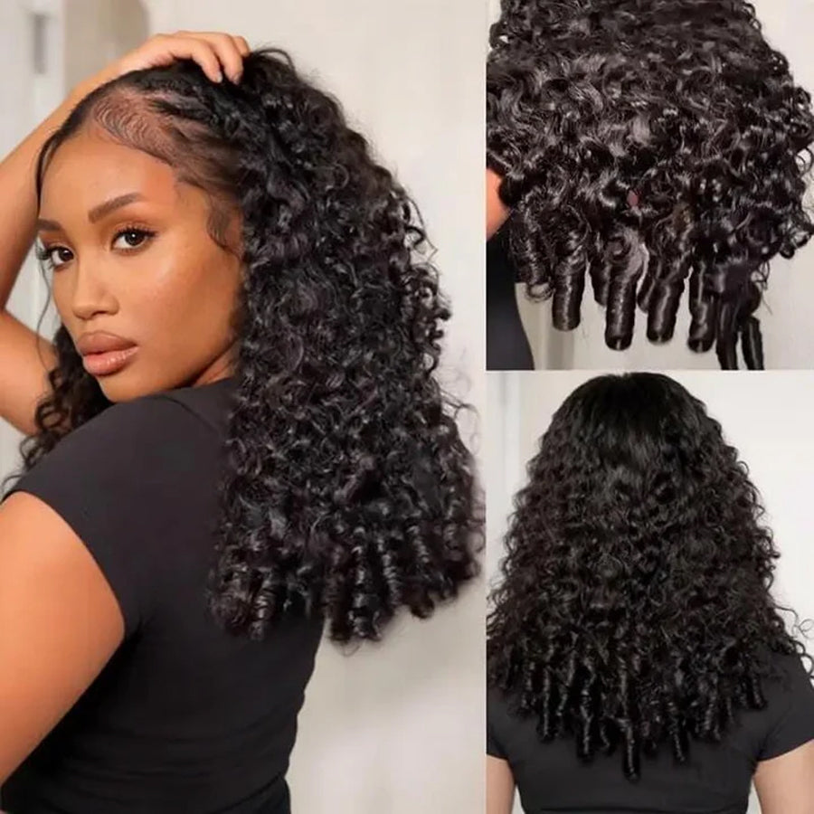 Burmese Curly HD Lace Closure Wig | Glueless Wear & Go | 5x5 & 6x6