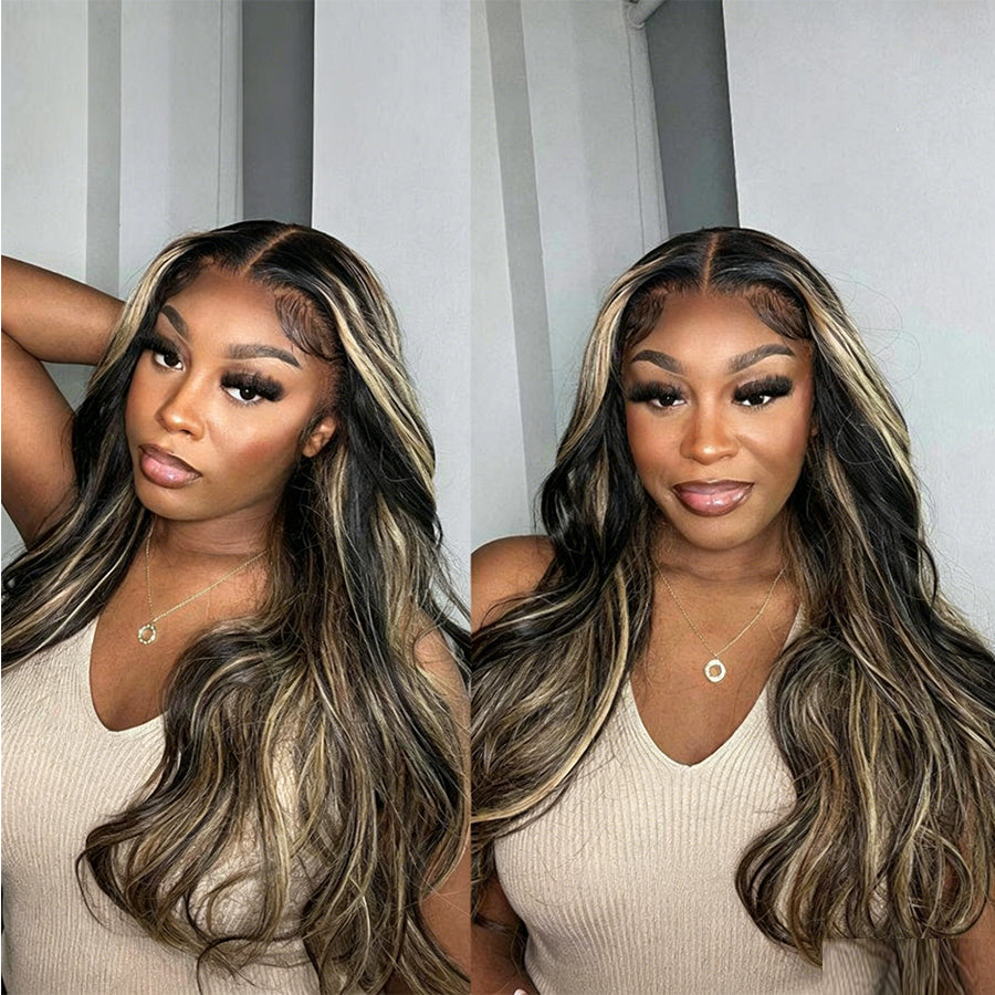 Highlight 1B/27 13x6 HD Lace Frontal Wig Body Wave