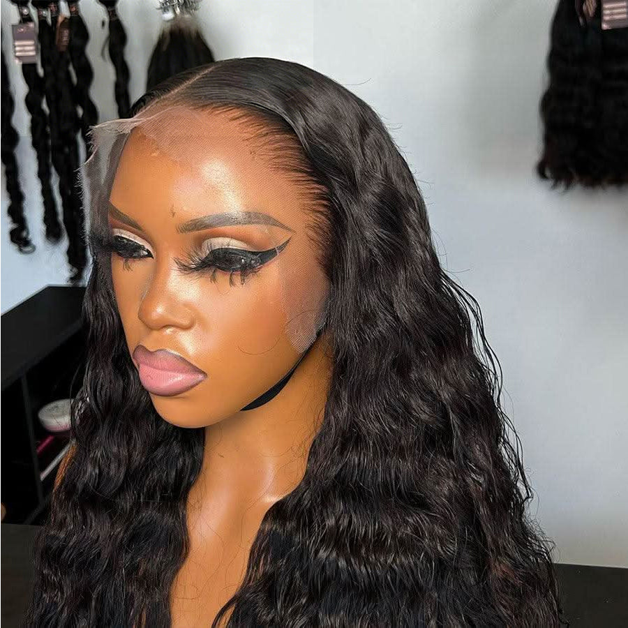 Natural Wave Lace Frontal Wig 13x4 13x6 HD Lace | 100% Human Hair