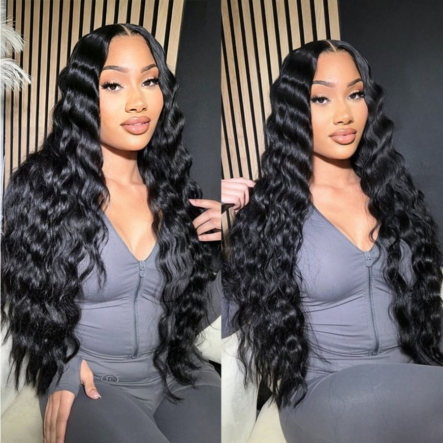 Natural Wave Lace Frontal Wig 13x4 13x6 HD Lace | 100% Human Hair