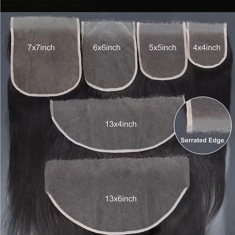 Leyouhair Curly Baby Hairline HD Lace Closure Frontal 5x5 13x4 13x6 Water Wave