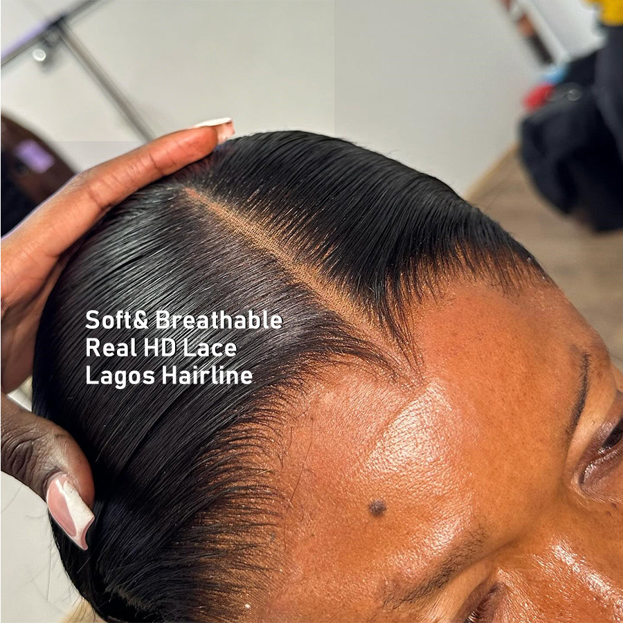 Lagos M Hairline Skinmelt HD Lace Closure & Frontal Only | 5x5 6x6 7x7 9x6 13x4 13x6