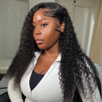 Water Wave Glueless 5x5 6x6 HD Lace Closure Wig  Wear & Go With Drawstrings