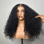 Water Wave Glueless 5x5 6x6 HD Lace Closure Wig  Wear & Go With Drawstrings