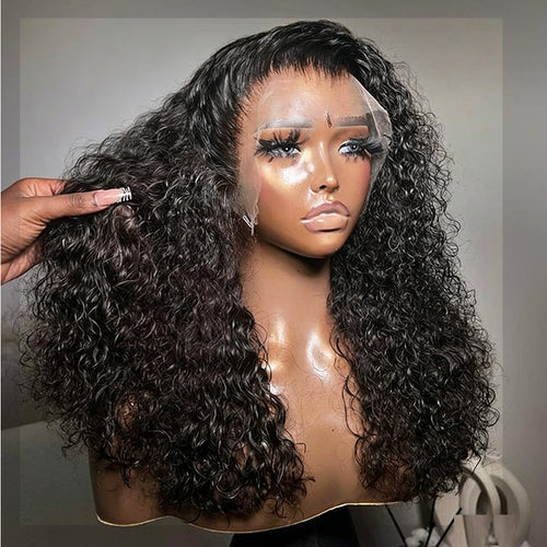 250% Water Wave 13x6 HD Lace Frontal Wig Curly