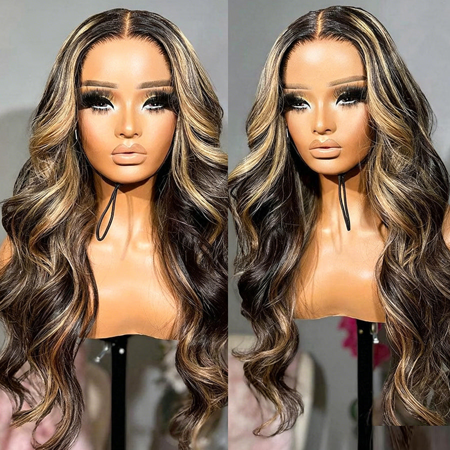 Highlight 1B/27 13x6 HD Lace Frontal Wig Body Wave